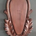 Trophäenschild Tiefschnitz für Hirsch