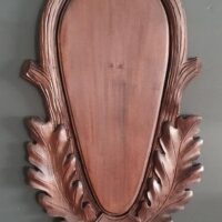 Trophäenschild Tiefschnitz für Hirsch