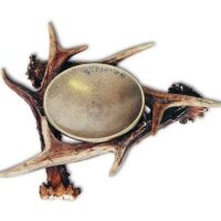 Kerzenhalter mit Rehhorn