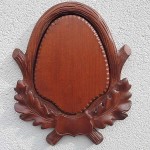 Trophäenschild Schultermontage Reh