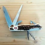 Jagdmesser Victorinox mit echter Hirschhornschale