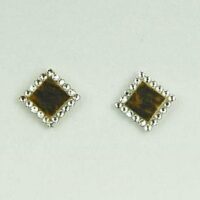 Ohrstecker aus Hirschhorn mit Swarovski-Steinen