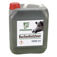 Buchenholzteer-Lockmittel für Sauen und Rotwild