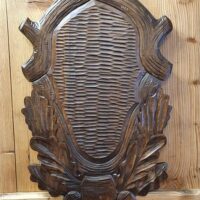 Trophäenschild für Hirsch